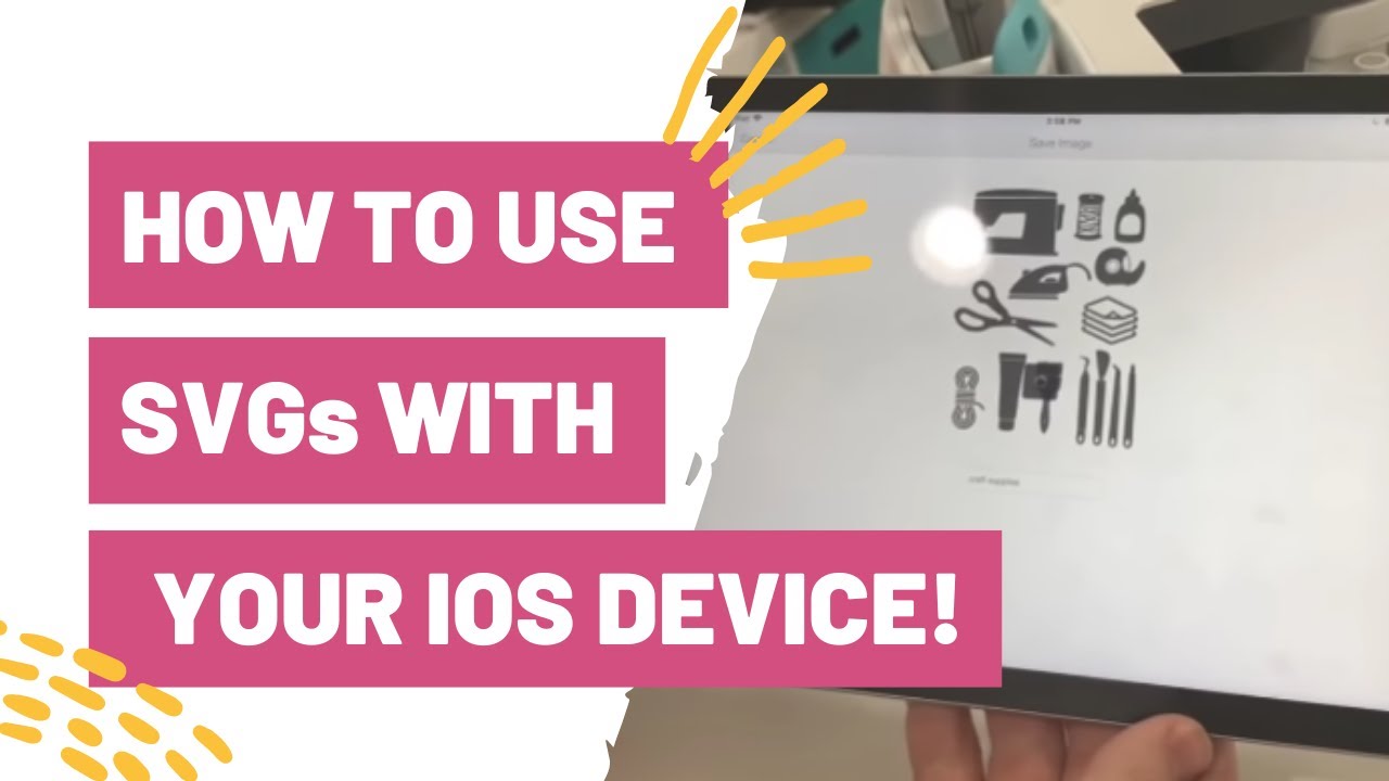 HOW TO USE SVGs WITH YOUR IOS DEVICE! USING YOUR IPAD WITH CRICUT DESIGN SPACE!