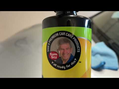 Sam’s Spray Wax first use