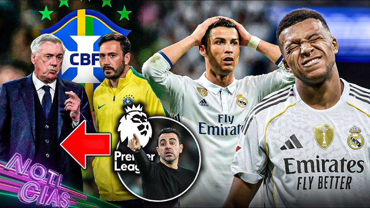 Críticas al Madrid; Cristiano 'pendiente' de Mbappé | ¡Ancelotti deja Brasil! | ¿Xavi a la Premier?