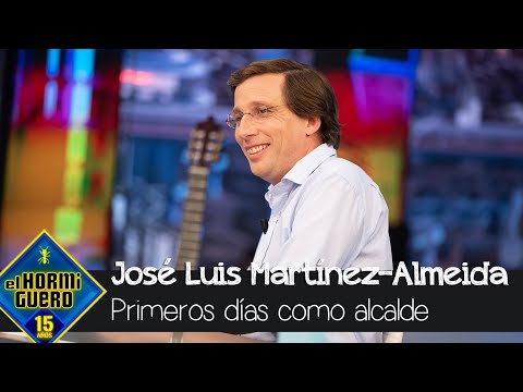 José Luis Martínez-Almeida recuerda sus primeros días como alcalde de Madrid - El Hormiguero