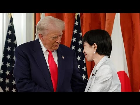 Japans neue Hardliner-Ministerpräsidentin rollt Trump den roten Teppich aus