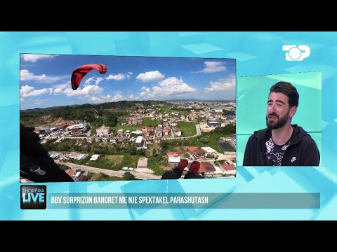 "Ia kisha premtuar Luizit",Xhonatani spektakël me parashutë për finalistët-Shqipëria Live 4 Maj 2023