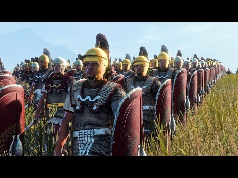 , title : 'Rome Vs Gallic Tribes | 55,000 Unit Cinematic Battle | Total War Rome II'