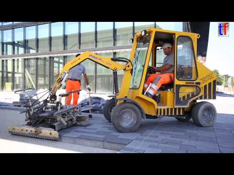 Probst VM 204 Robotec Paver Installation Machine / Pflasterlegemaschine, Germany,  2014.
