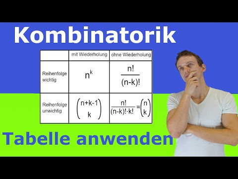 Combinatorics Application - Tasks + Solutions | LehrerBros