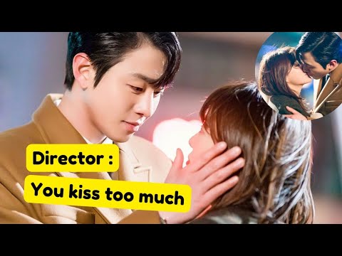 KIM SEJEONG and AHN HYO SEOP were reprimanded by the director for kissing too much