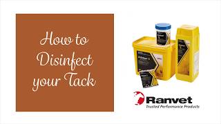 How to disinfect your tack with Virkon S
