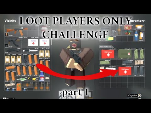 LOOT PLAYERS ONLY CHALLENGE IN APOCALYPSE RISING 2! | Part 1