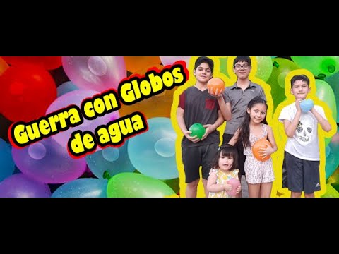 Guerra de globos con agua 🎈   😵  😁   - Ep 9