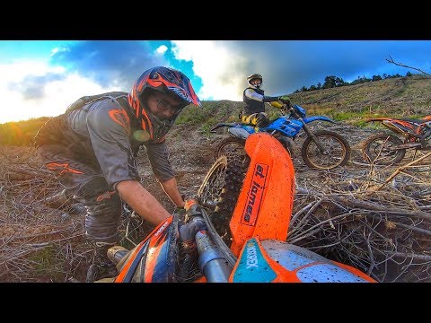 How To Ride A 2 Stroke Dirt Bike EP2 - Hill climbing & Enduro