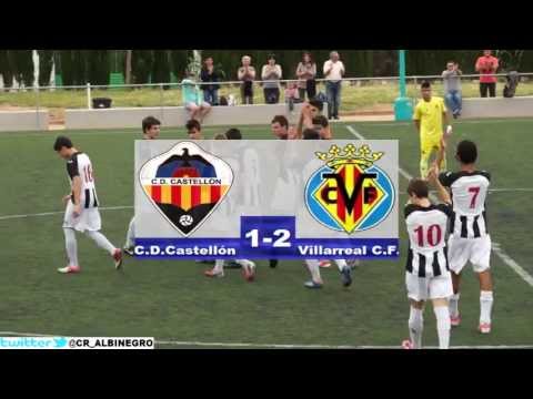 Resumen: Cadete"A" C.D.CASTELLÓN 1-2 VILLARREAL C.F. (11/05/2013) Liga Autonómica Cadete