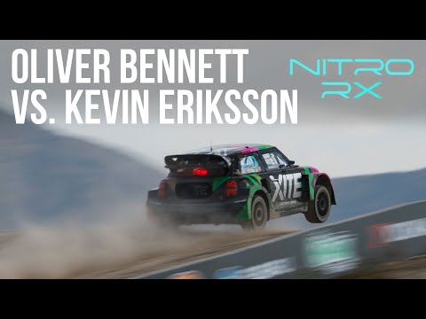 Oliver Bennett vs. Kevin Eriksson | Nitro Rallycross Battle Bracket Race 6