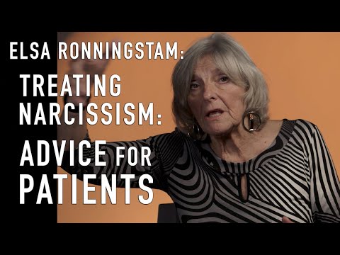 Treating Narcissism: Advice for Patients | ELSA RONNINGSTAM