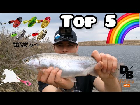 Top 5 Lures for Rainbow Trout!