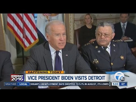 Vice President Joe Biden to join Detroit's mayor in announcing DDOT improvements Thursday