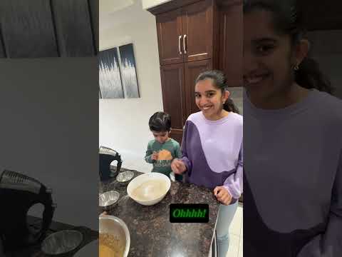 Making chocolate chip cookies with Kanav!