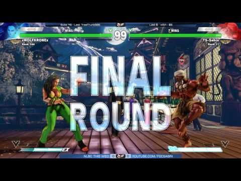 SF5 Netplay - TS Sabin vs Wolfkrone [720p/60fps]