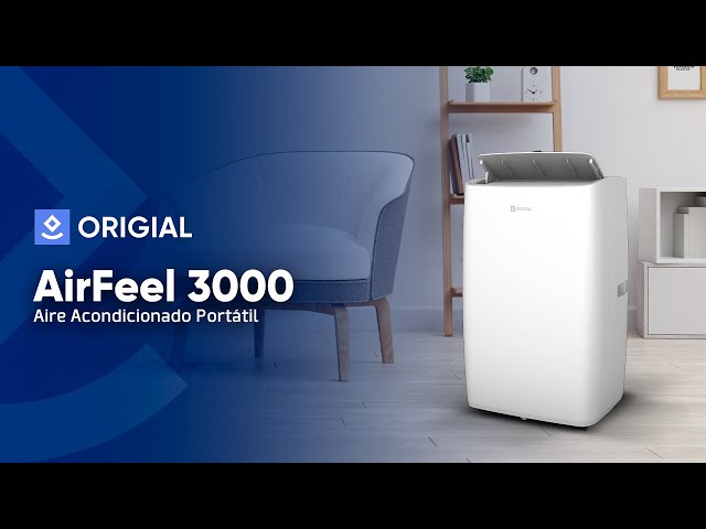 Original AirFeel 3000 Tragbare Klimaanlage 3000 Frigories video