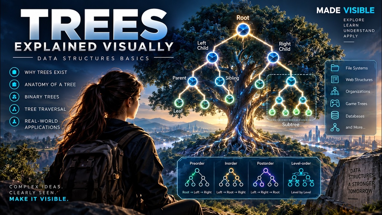 06. Trees Explained Visually | Data Structures Basics