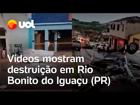 Tornado em Rio Bonito do Iguaçu
