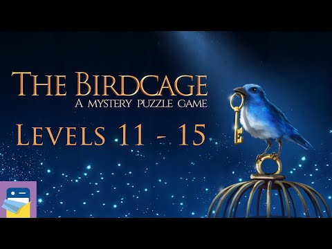 The Birdcage: Levels 11 12 13 14 15 Cardinal Walkthrough + All Gems & Letters (by Kaarel Kirsipuu) - YouTube