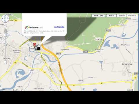 Google Maps - Fotos. Videos und Webcams einblenden