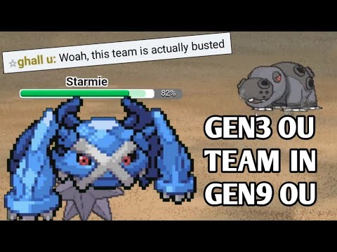 I USED GEN 3 OU TEAM IN GEN 9 OU AND IT IS CRAZY