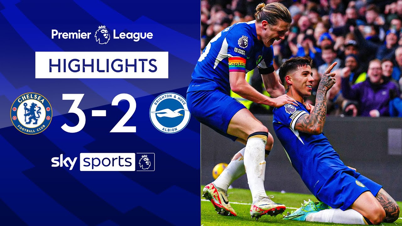 Chelsea 3-2 Brighton - Premier League