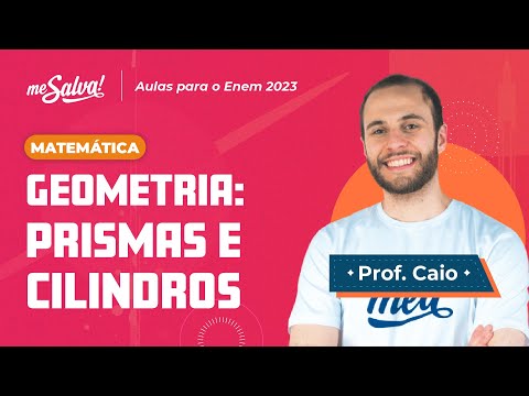 GEOMETRIA ESPACIAL vai te APROVAR em MATEMÁTICA! | Me Salva! ENEM
