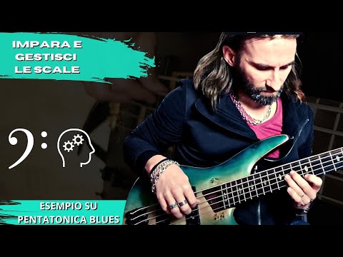 Lezione di basso | Metodo di studio per imparare a gestire e sentirsi sicuri con una scala