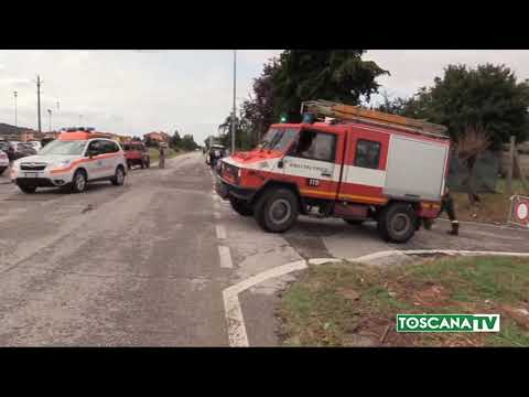 2019-07-28 AREZZO - MALTEMPO, RITROVATO MORTO L'ANZIANO DISPERSO DA IERI
