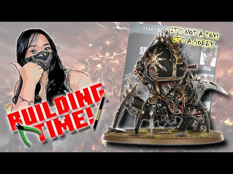 Building Venomcrawler from Chaos Space Marine Start Collecting Box Set