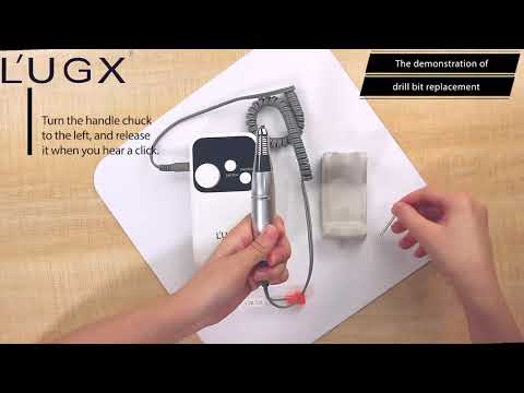 LUGX nail drill LG-602 operation instructions