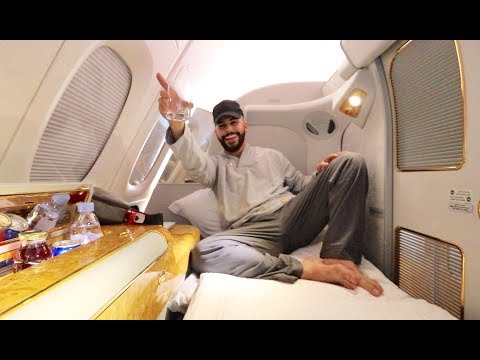 MY FIRST TIME ON THE $23,000 FIRST CLASS AIRPLANE SEAT!