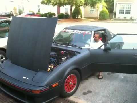 My 1984 Mazda RX-7 GSL-SE 13B with Headers