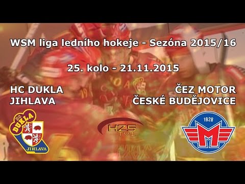 25. kolo (21.11.2015) HC Dukla Jihlava - ČEZ Motor České Budějovice