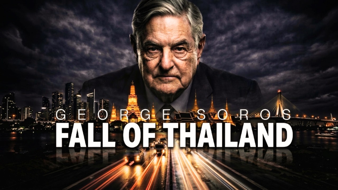 How GEORGE SOROS made $2 BILLION by CRASHING THAILAND's Economy | Economic Case Study