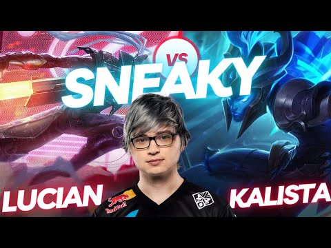 SNEAKY | LUCIAN VS JINX KALISTA | ADC GAMEPLAY | Patch 13.16 / Season 13 | #LeagueofLegends