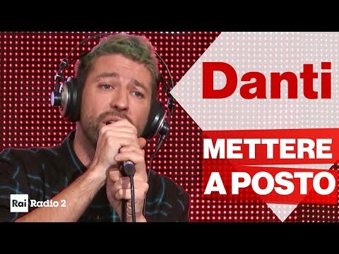 DANTI dal vivo a Radio2 Social Club - "METTERE A POSTO"