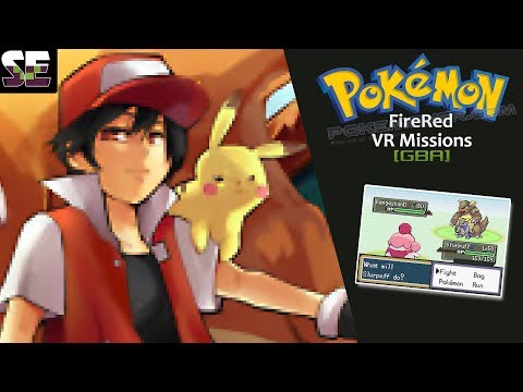 [GBA] Pokemon FireRed VR Missions - Battle Sims on GBA Rom │Ducumon.click