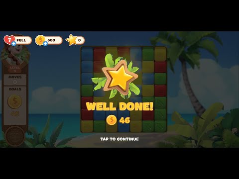 Lost Island Blast Adventure Level 1