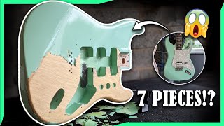 The easiest way to strip paint off a guitar