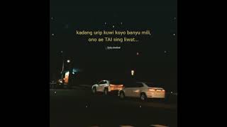 Download lagu STROY WA LITERASI KATA KATA JAWA KEREN || STORY WA 30 DETIK mp3