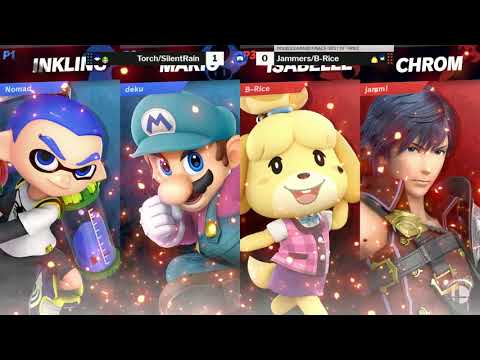 Smash Lab 186 SSBU Doubles Grand Finals Torch/SilentRain vs. Jammers/B-Rice