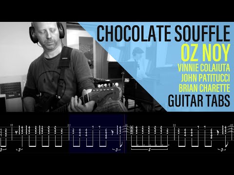 Chocolate Souffle - Oz Noy Guitar Animated Tab Lesson Tutorial