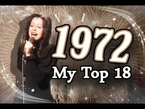 Eurovision Song Contest 1972  - My Top 18 [HD w/ Subbed Commentary]