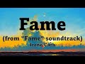Irene Cara - Fame (Lyrics)