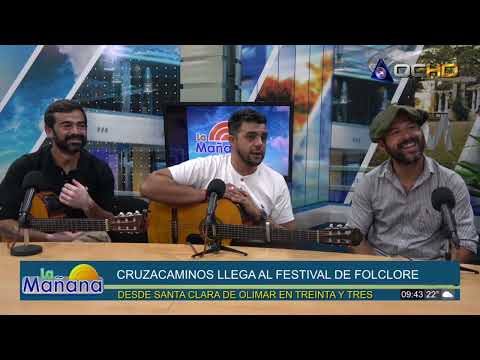 CRUZACAMINOS LLEGA AL FESTIVAL DE FOLCLORE - DESDE SANTA CLARA DE OLIMAR EN TREINTA Y TRES