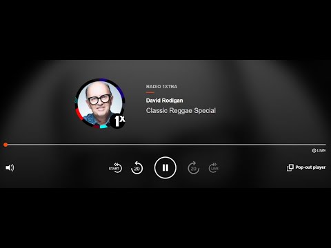 David Rodigan live BBC 1Xtra - Classic Reggae Especial - 2/maio/2021