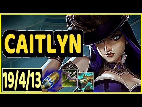 CAITLYN VS KOG'MAW - 19/4/13 KDA ADC GAMEPLAY